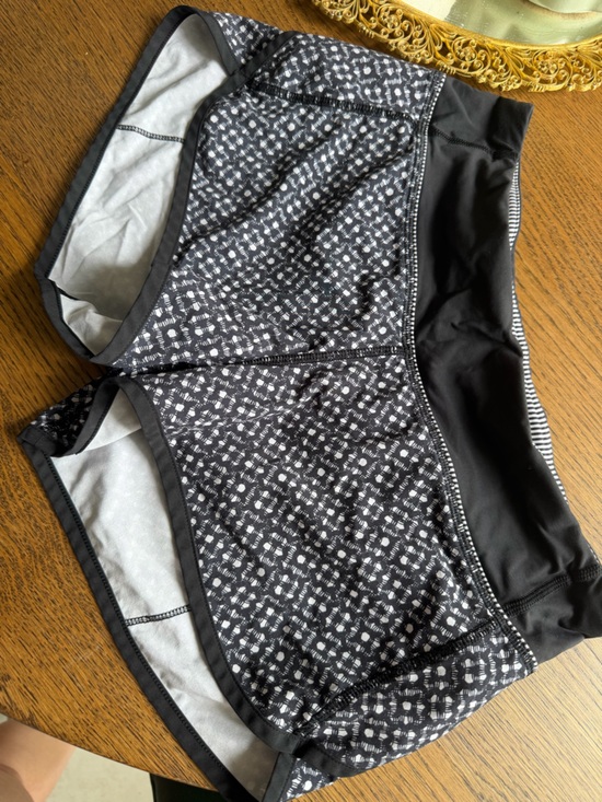 lululemon athletica Pants - Lululemon Run Speed Shorts in a Dottie Eyelet pattern